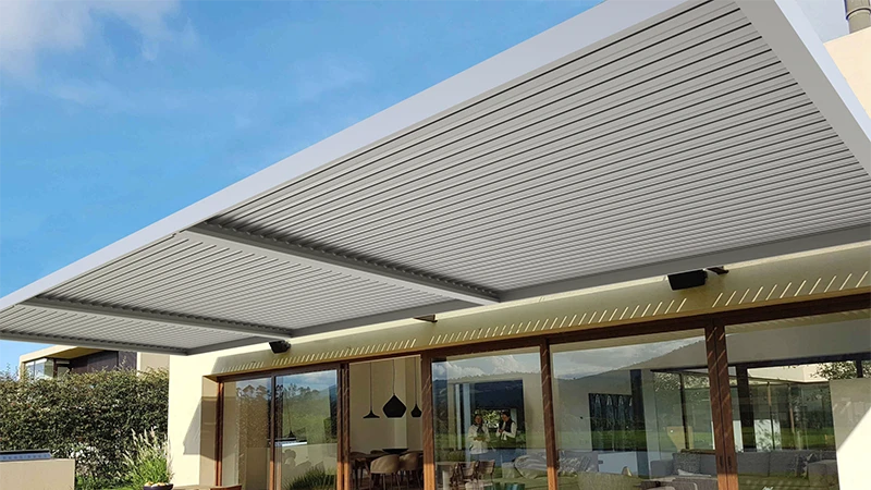 Pérgola Biotempo PRO de aluminio
